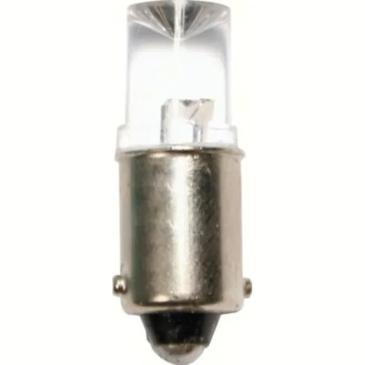 12V Micro lamp 1 Led - (T4W) - BA9s - 2 pcs - D/Blister - White