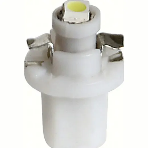 12V Hyper-Led 2 - 1 SMD x 2 chips - B8,5d - 2 pcs - D/Blister - White