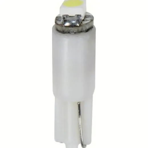 12V Hyper-Led 2 - 1 SMD x 2 chips - (T3) - W2x4,6d - 2 pcs - D/Blister - White