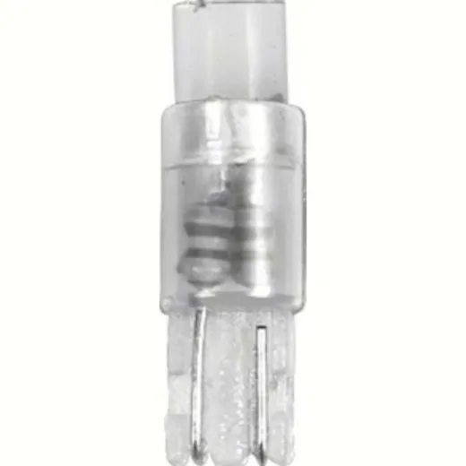12V 12V Cockpit colour Led 1 Led - (T5) - W2x4,6d - 5 pcs - D/Blister - White