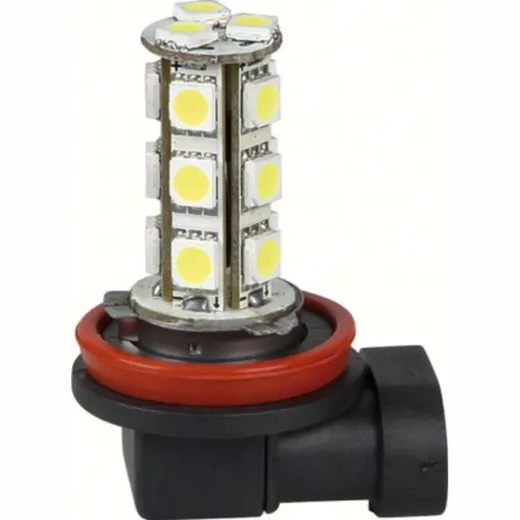 12V Hyper-Led 54 - 18 SMD x 3 chips - (H11) - PGJ19-2 - 2 pcs - Box - White