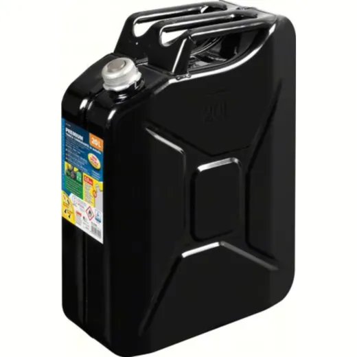 Premium, metal jerry-can - 20 L - Black