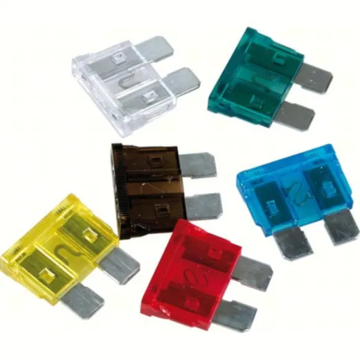 Set 6 sortierte Lamellensicherungen 12/32V