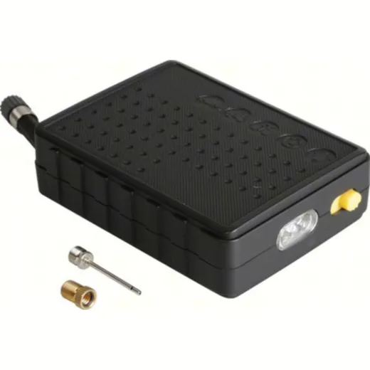 pocket air compressor (120 psi/8 bar) with led torch