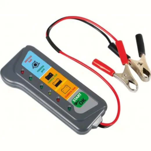Battery and alternator tester, 12V