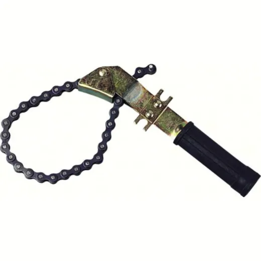 Chain oil filter wrench