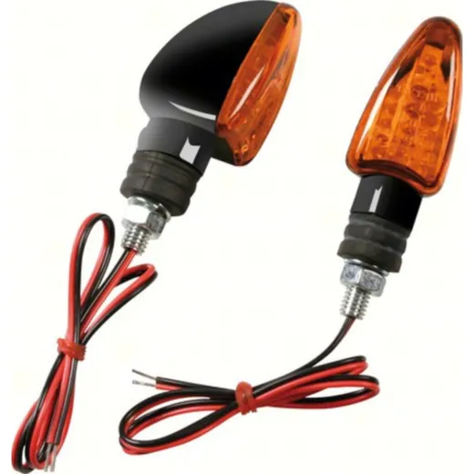 Arrow, corner lights - 12V LED - Black