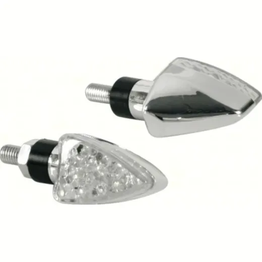 Arrow-2, led corner lights - 12V LED - Chrome