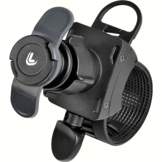 "Opti-Belt" smart fixing base system for phones and navigation by clamping strip