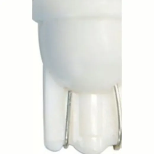 12V Colour-Led Wide, lamp 1 Led - (T10) - W2,1x9,5d - 2 pcs - D/Blister - White - Double polarity