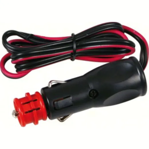 Universal cigarette lighter plug with cable 12/24V