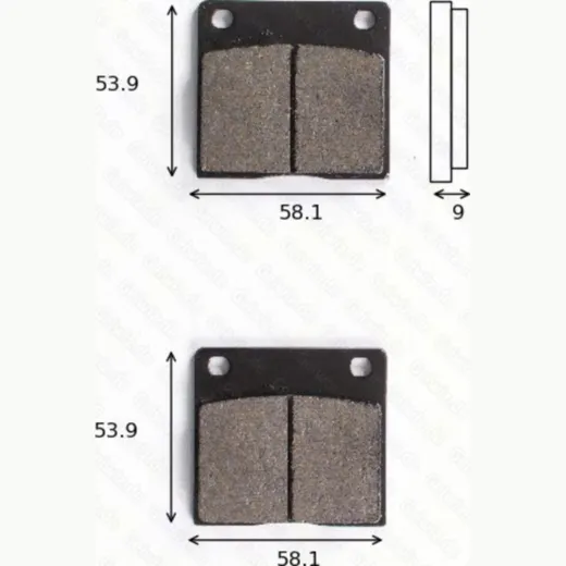 Disc brake pads MCB 073