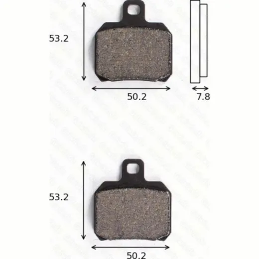 Disc brake pads MCB700SRM