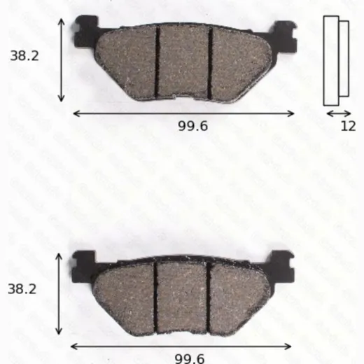 Disc brake pads MCB722SRM