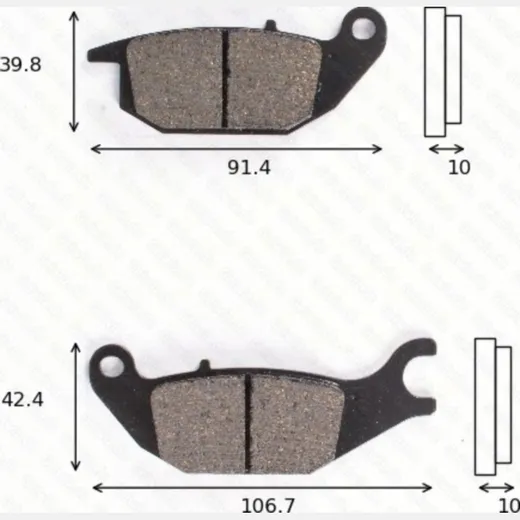 Disc brake pads MCB738