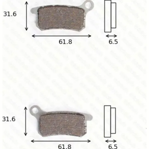 Disc brake pads MCB740EC