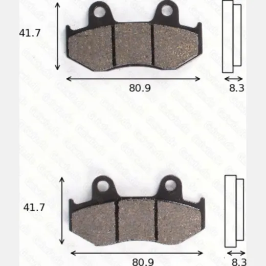 Disc brake pads MCB 746 SRM