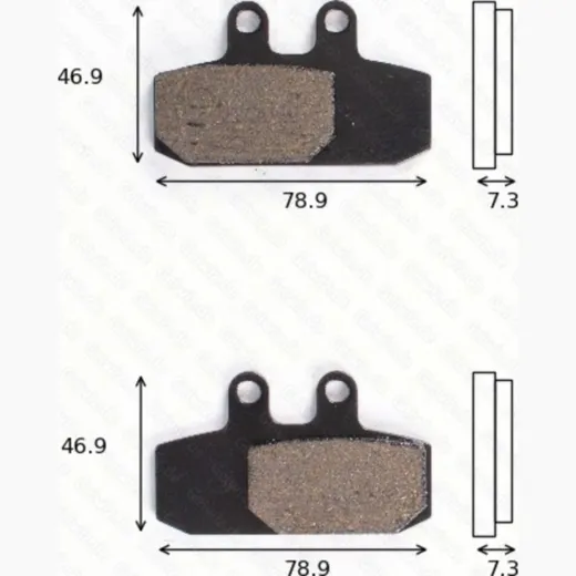 Disc brake pads MCB749SRM