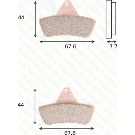 disk brake pads MCB 763 SI