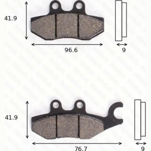 Disc brake pads MCB771SRM