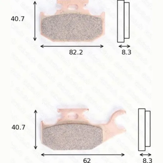 disk brake pads MCB 787 SI