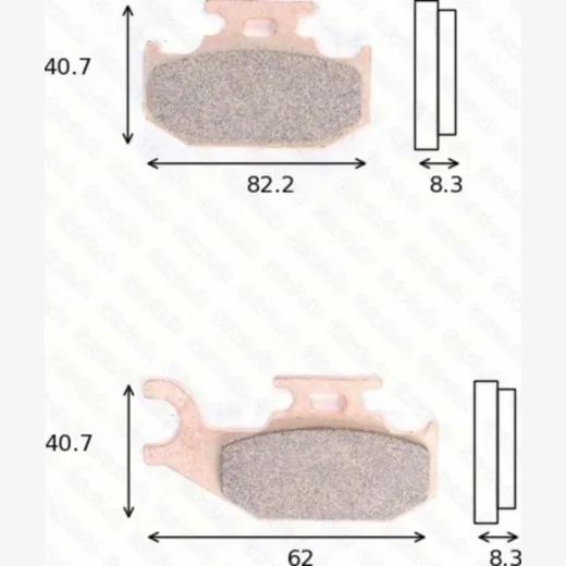 disk brake pads MCB 788 SI