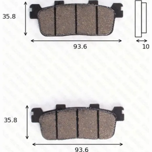 Disc brake padsMCB 821