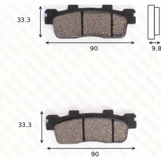 Disc brake padsMCB830
