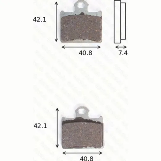 Disc brake padsMCB831EC