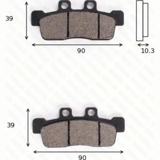 Disc brake pads MCB839