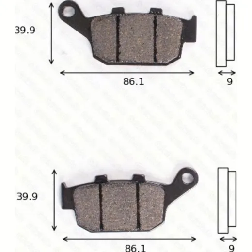 disc brake pads MCB 841