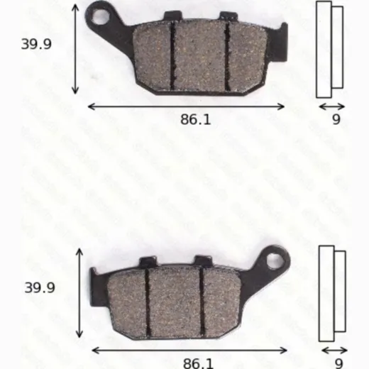 disc brake pads MCB 841 SH