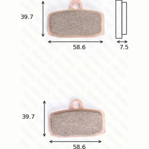 Disc brake pads MCB842SI