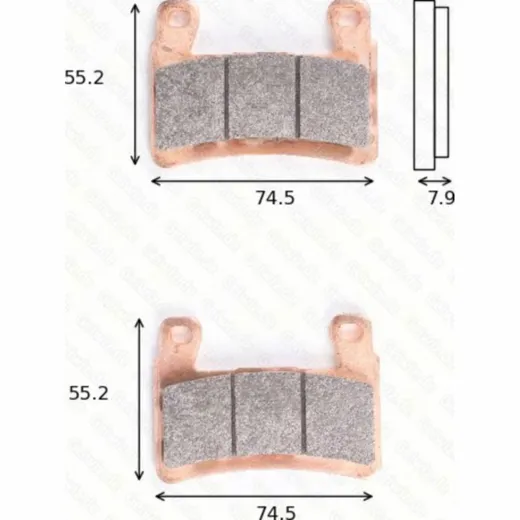disk brake pads MCB 850 SRQ