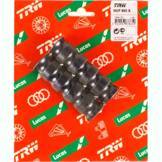 Folding catches tube, black MCF900S