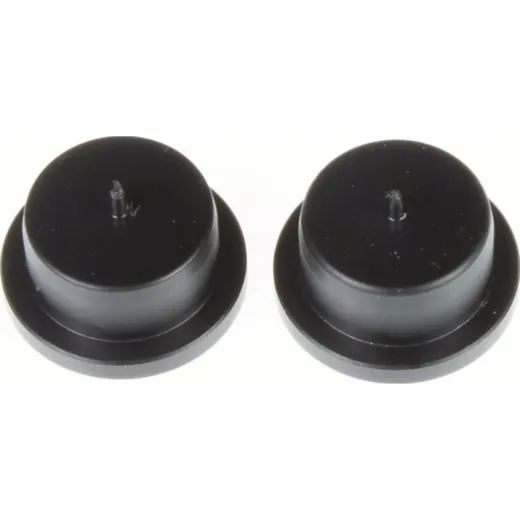 teflon footrest plug black setMCF 905 S