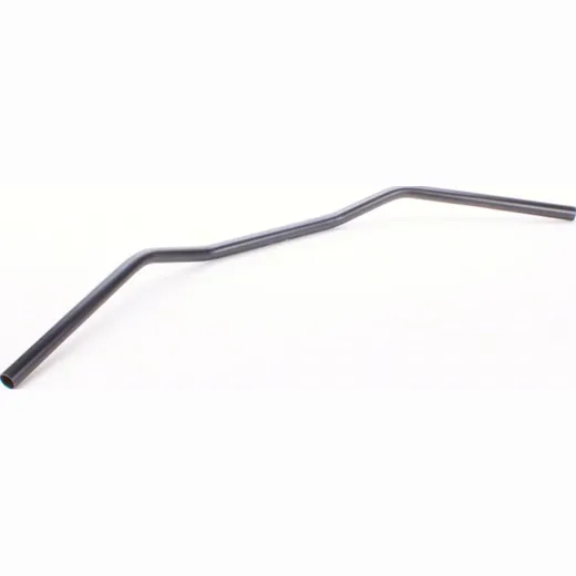 970mm / 1" - 25,4mm steel handlebar with notches for cables MCL 132 SKK black