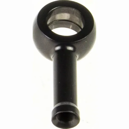 Fitting 10,2 mm, gerade Titan