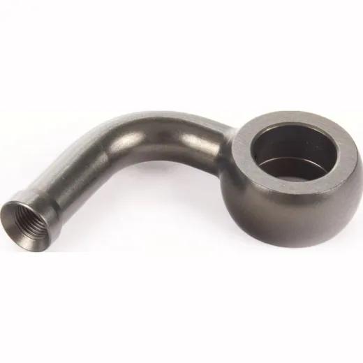 Fitting 10,2 mm, 90° gewinkelt, Titan