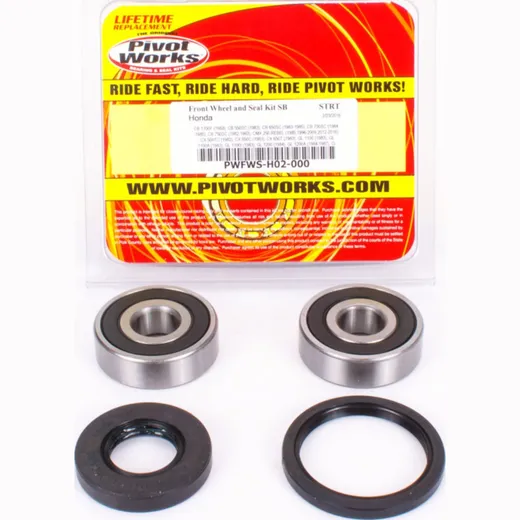 Front Wheel Bearing and seal kit for Honda CB 550/650/1100 - CMX250 - GL1100/1200 - VF 500/700/750/1000/1100 - VT 500/700/750/1100