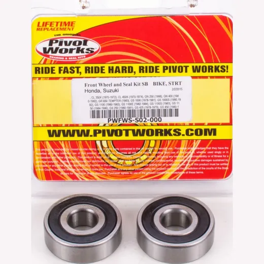 Front Wheel Bearing kit for several for: Suzuki LS/GN/GS/GT/GSX/GV/GZ/VS/VX
