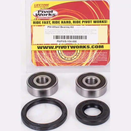 Front Wheel Bearing and seal kit for Yamaha FJ600/1100/1200 - FZ600/750 - FZR400/600/750/1000 - SRX600 - XJ650 - XV250/750 - YX600