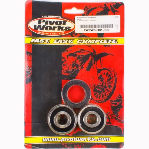 Rear Wheel Bearing and seal kit rear for Honda CB250 Nighthawk / TL125