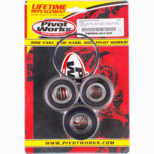 Rear Wheel Bearing and seal kit for Honda CB450 - VT500/600