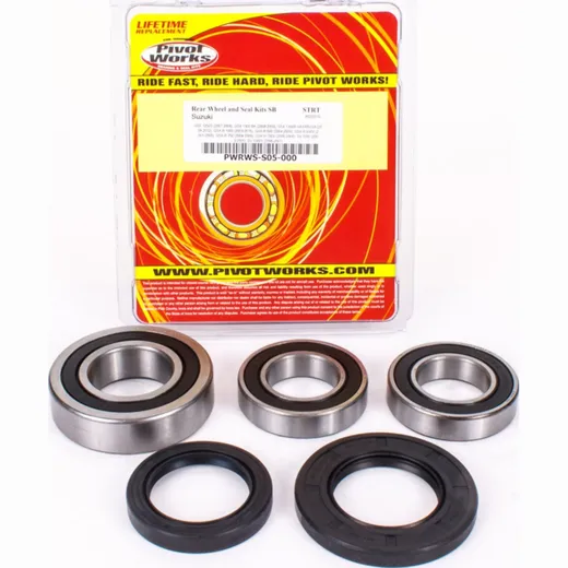 Rear Wheel Bearing and seal kit for Suzuki GSF1250 - GSX1300 - GSX-R600/750/1000/1300 - SV1000