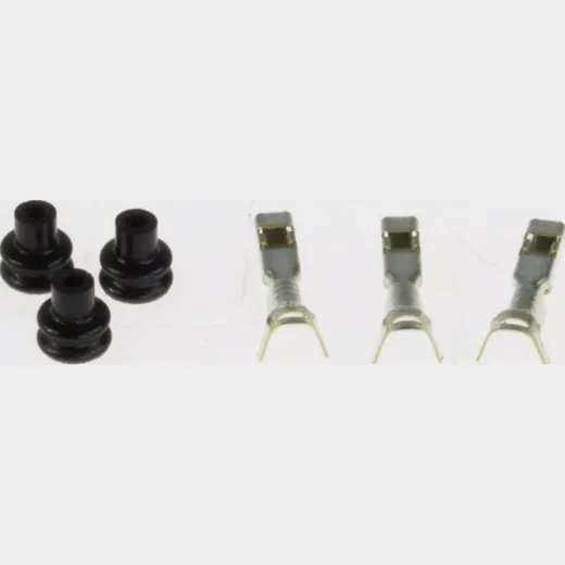 Connector plug 2.2 W 3-pole with plug-in sleeve 2,2