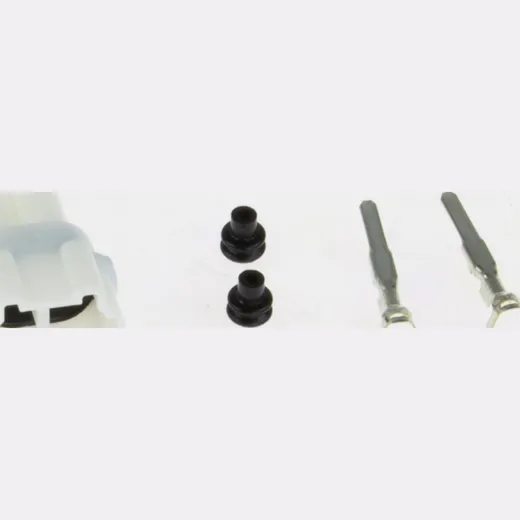 Connector plug 2.2 W 2-pole with flat plug 2,2