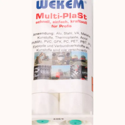 Multiplast 2 component-methylacrylat-high performance adhesive (perfekt for fairing parts) 56Gr. Wekem