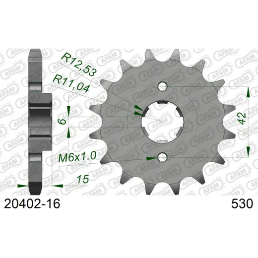 Front Sprocket AFAM 520 - 14t 2031014