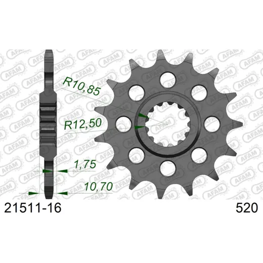 Front Sprocket AFAM 428 - 14t 2131114